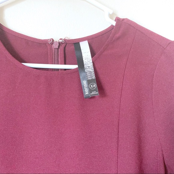 Kenzie Cranberry Blouse - Picture 3 of 3